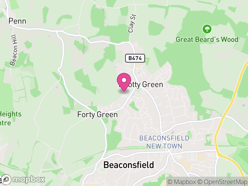 Map of Beaconsfield and Chepping Wye Community Board, Buckinghamshire