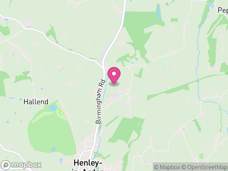 Map of Beaudesert, Stratford-on-Avon