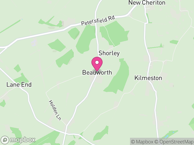 Map of Beauworth, Winchester