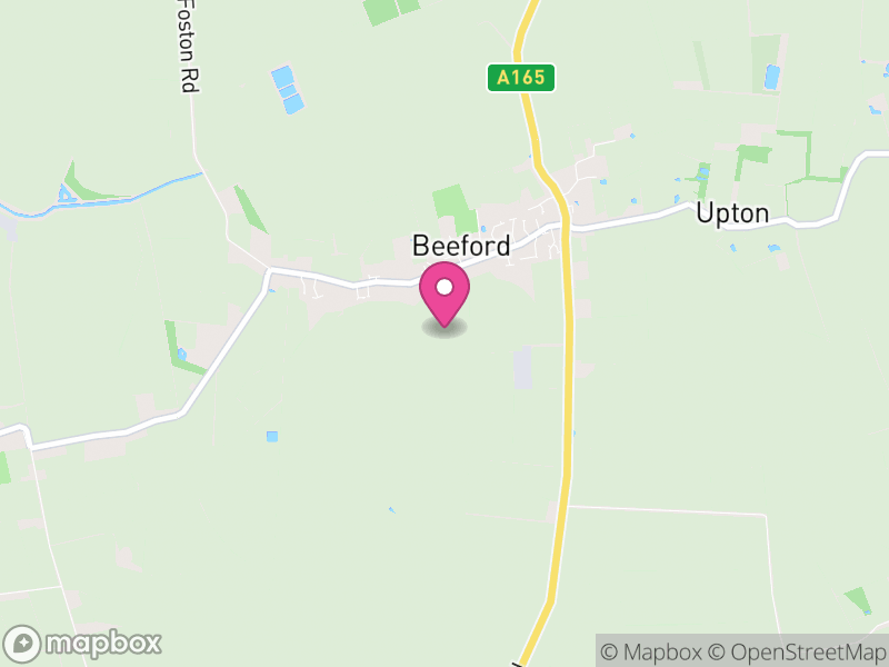 Map of Beeford, East Riding of Yorkshire