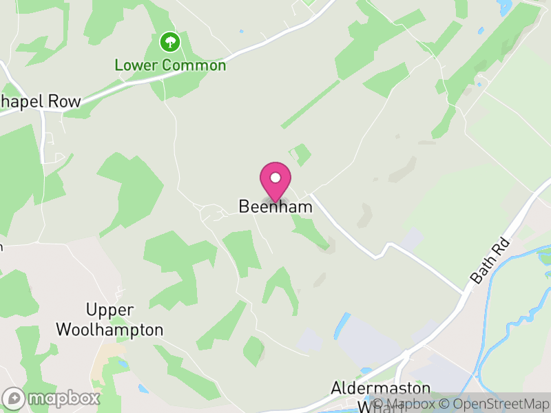 Map of Beenham, West Berkshire