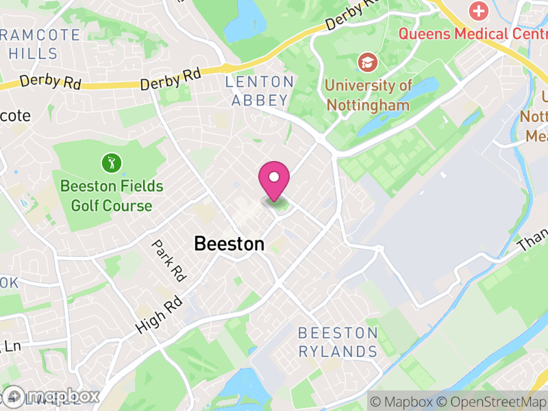 Map of Beeston, Cheshire West and Chester