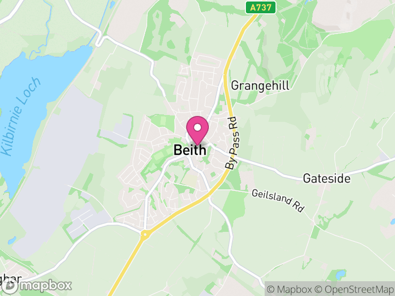 Map of Beith