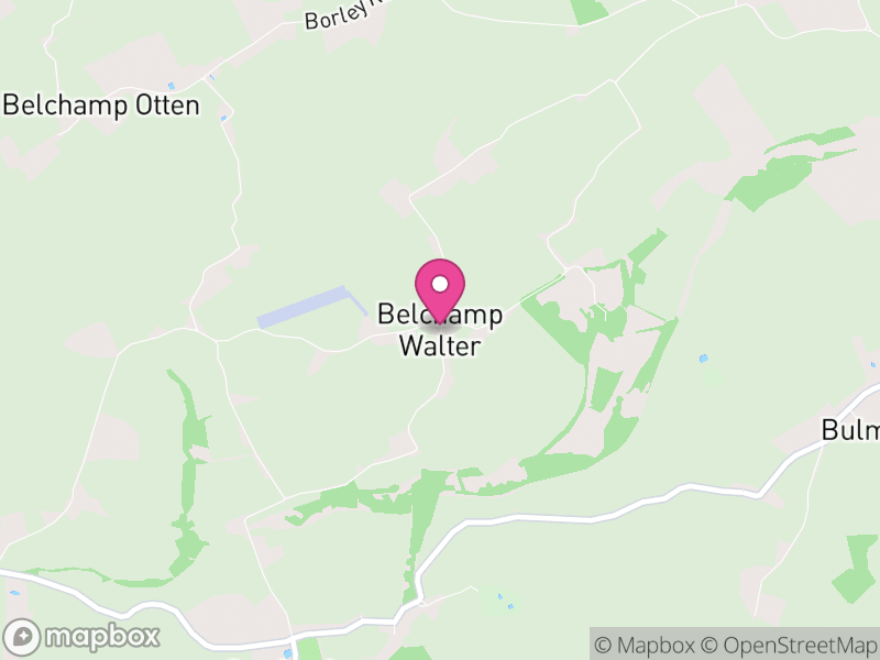 Map of Belchamp Walter, Braintree