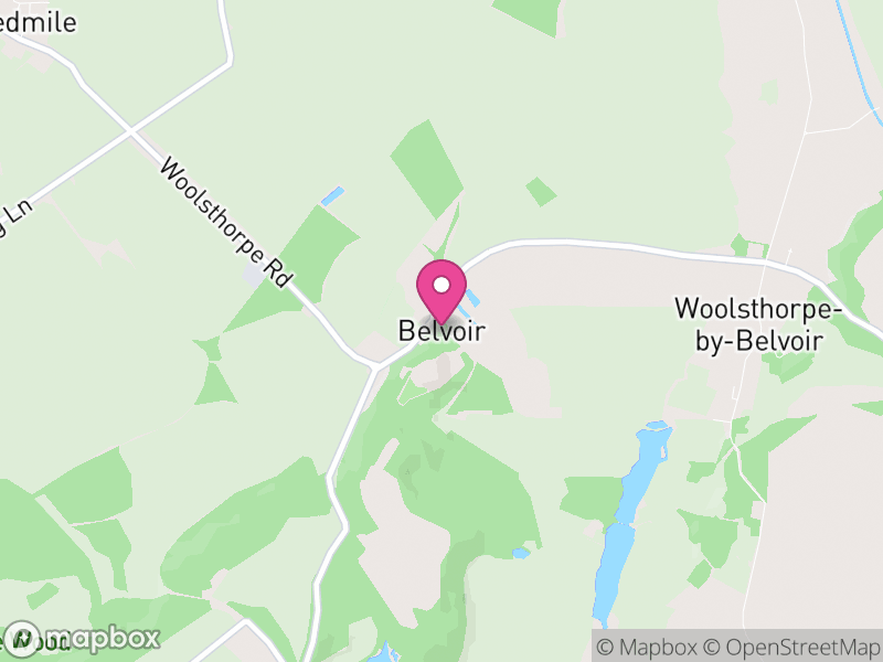 Map of Belvoir, Melton