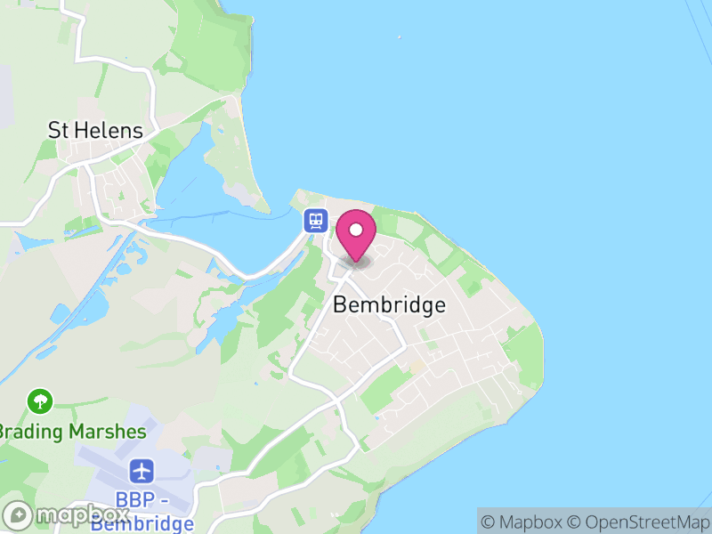 Map of Bembridge, Isle of Wight