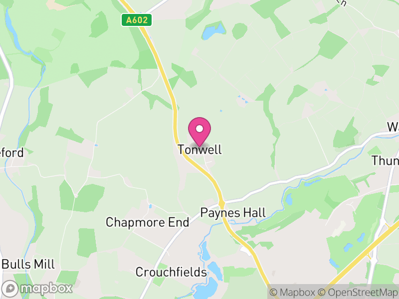 Map of Bengeo Rural, East Hertfordshire