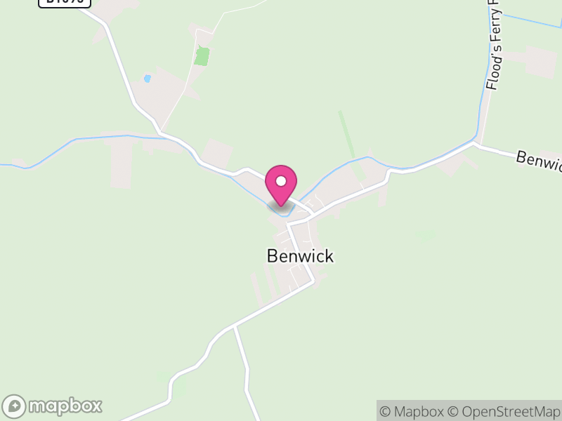Map of Benwick, Fenland