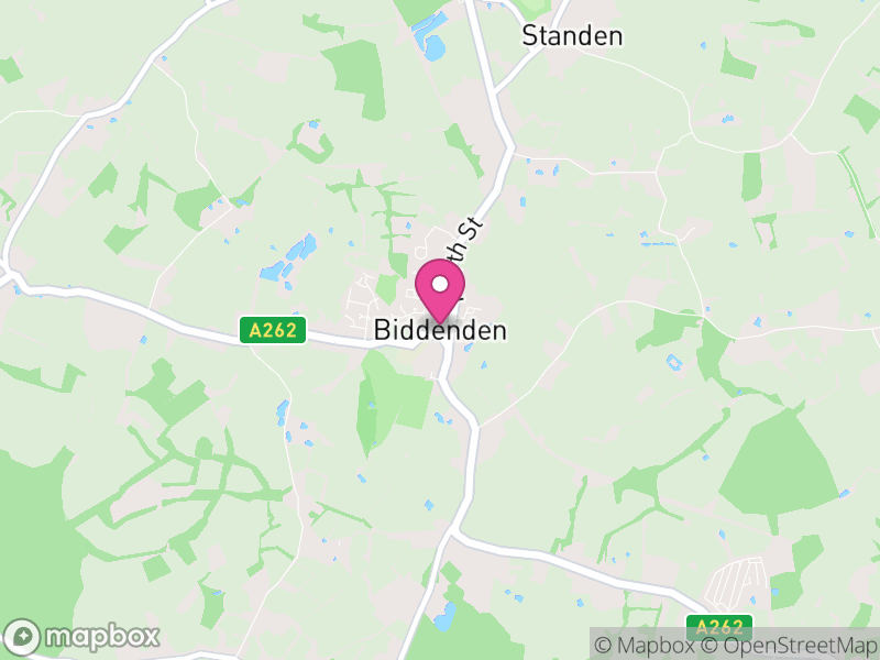 Map of Biddenden, Ashford