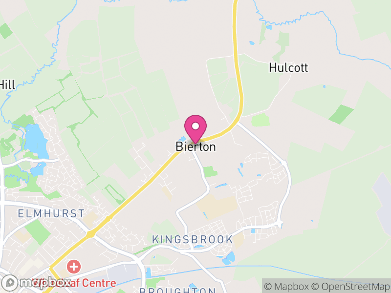 Map of Bierton, Buckinghamshire