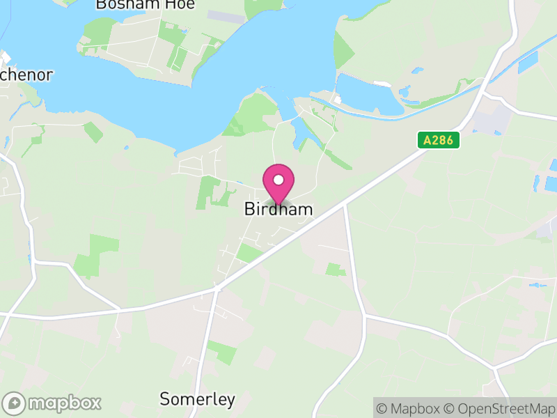 Map of Birdham, Chichester