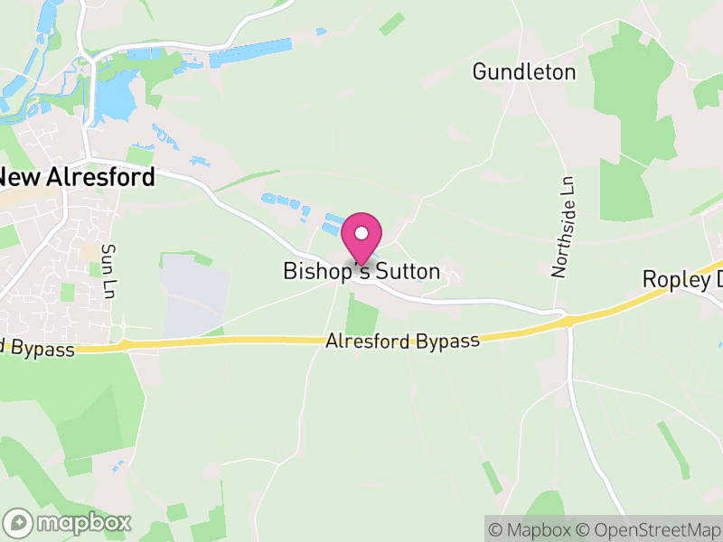 Map of Bishops Sutton, Winchester