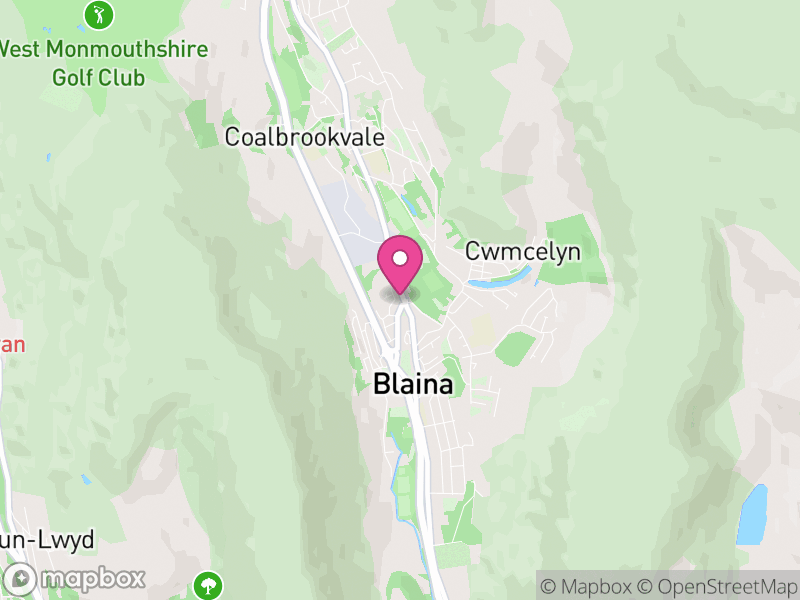 Map of Blaina