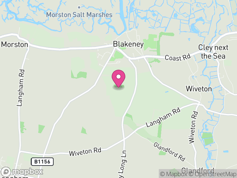 Map of Blakeney, North Norfolk