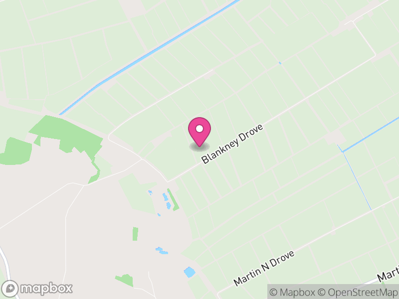 Map of Blankney, North Kesteven