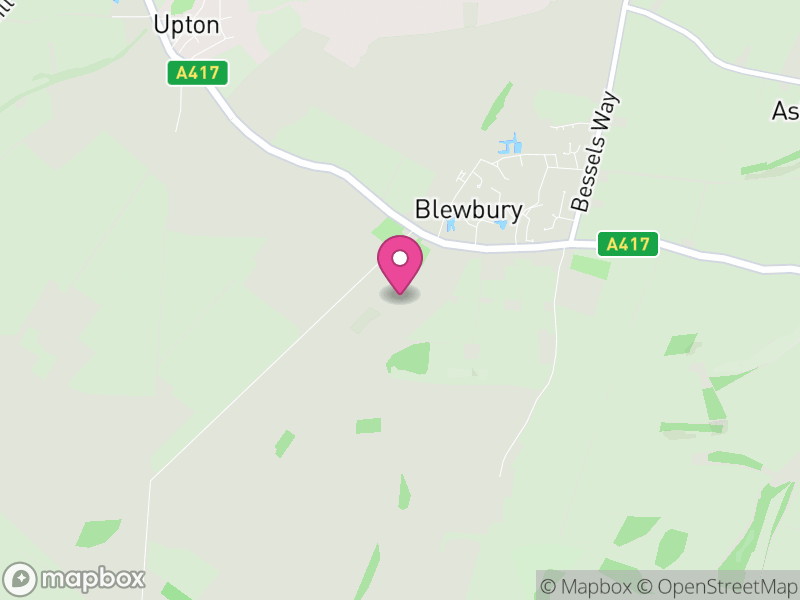 Map of Blewbury, Vale of White Horse