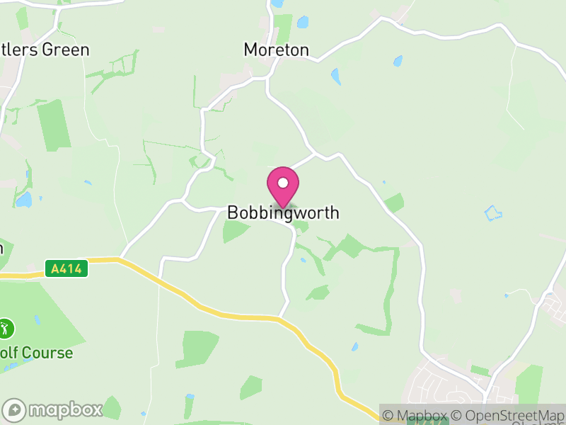 Map of Bobbingworth, Epping Forest