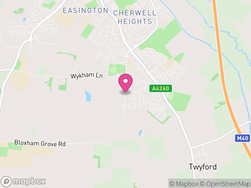 Map of Bodicote, Cherwell