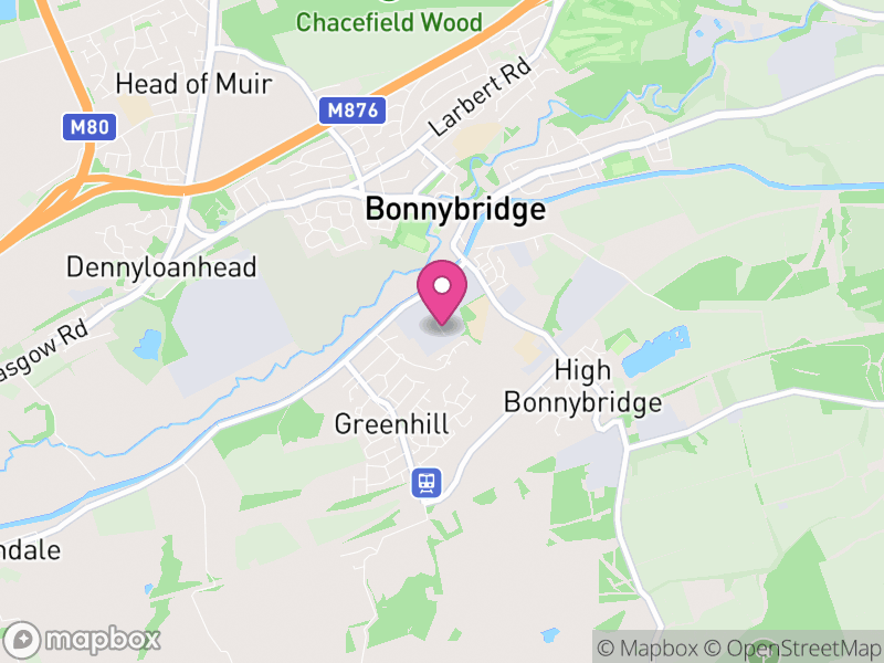 Map of Bonnybridge