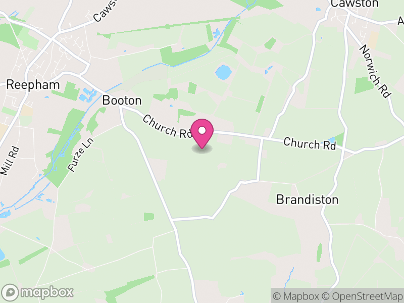 Map of Booton, Broadland