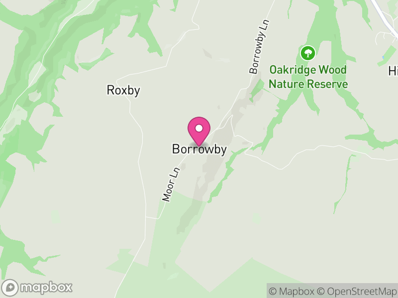 Map of Borrowby, North Yorkshire