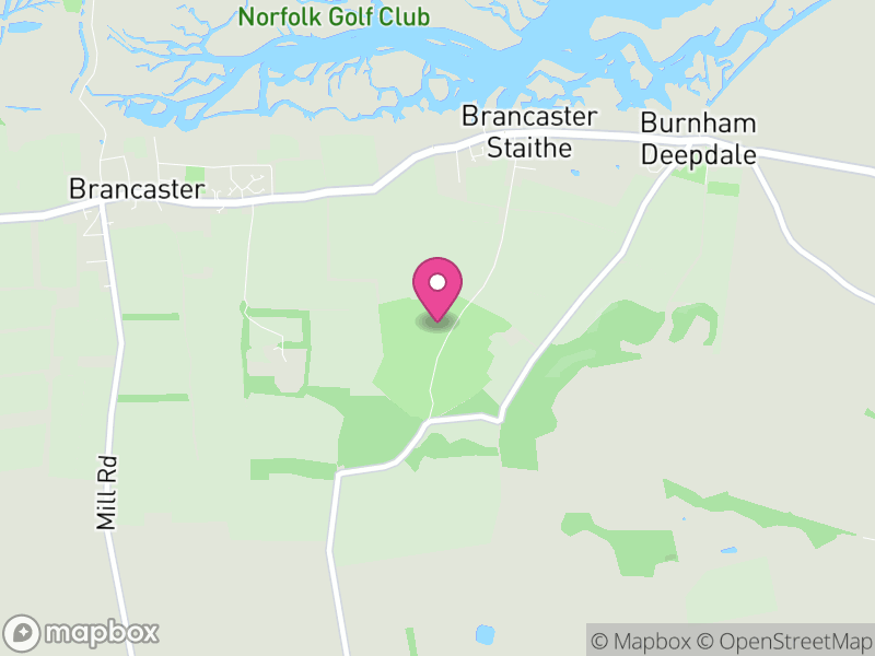 Map of Brancaster, King's Lynn and West Norfolk