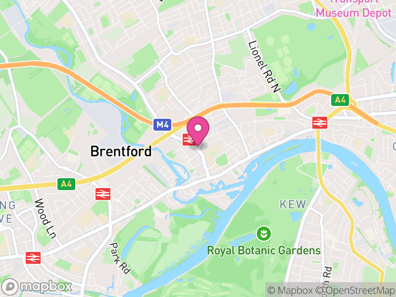 Map of Brentford
