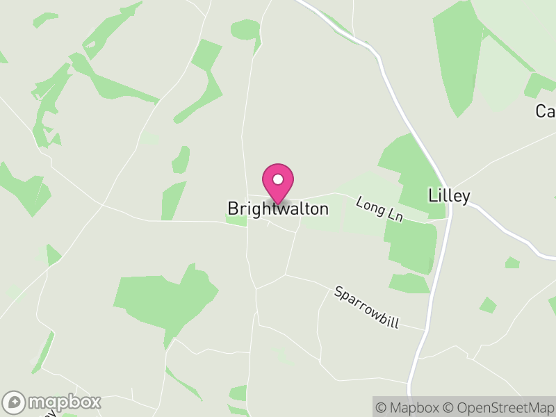 Map of Brightwalton, West Berkshire