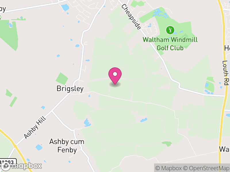 Map of Brigsley, North East Lincolnshire