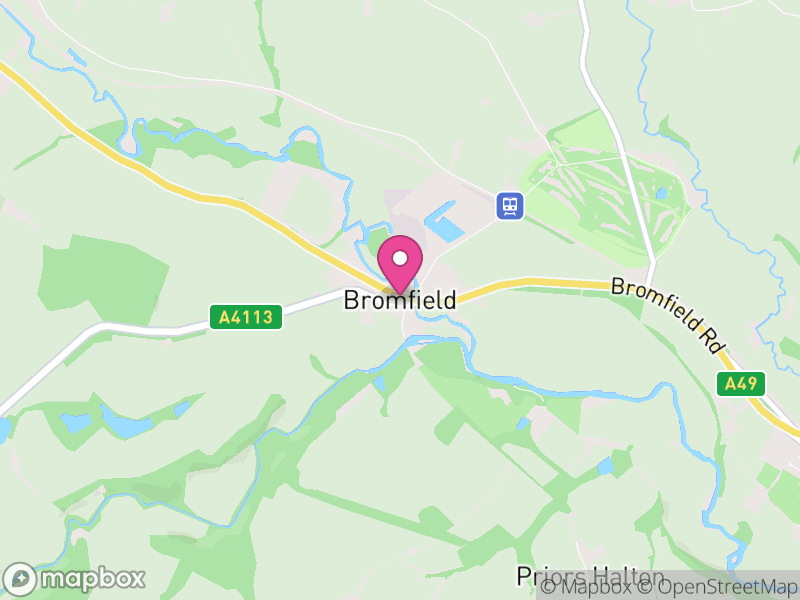 Map of Bromfield, England