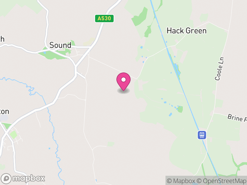 Map of Broomhall, Cheshire East