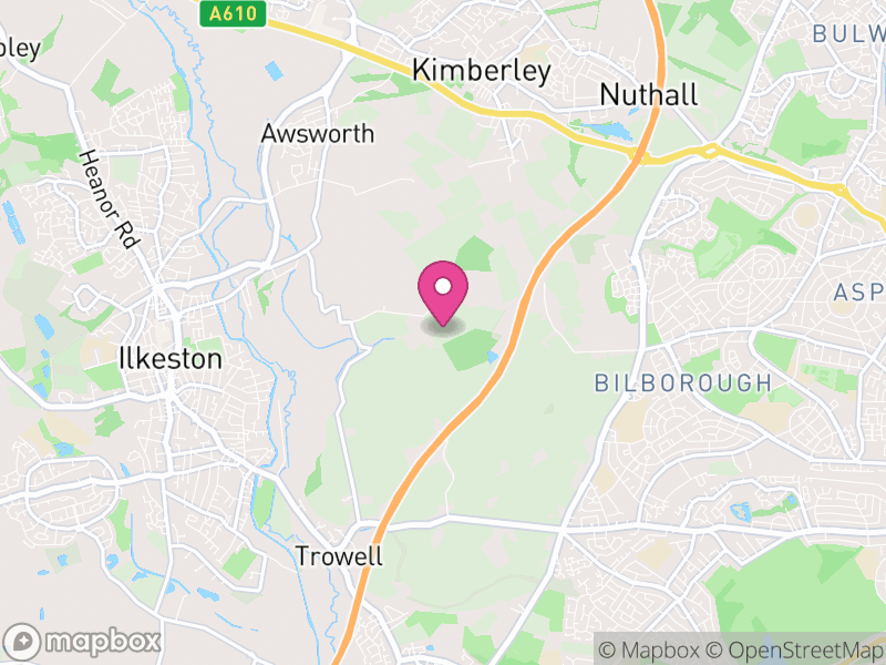 Map of Broxtowe, Nottinghamshire