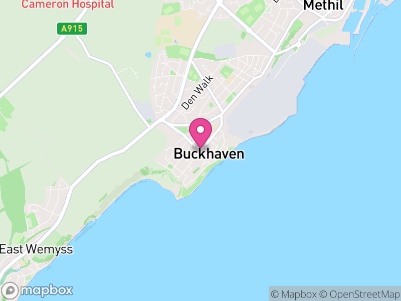 Map of Buckhaven