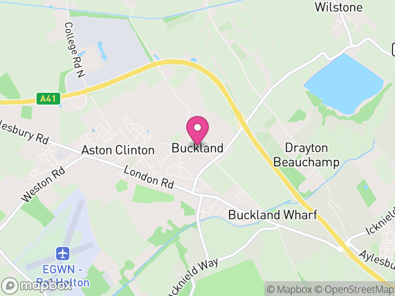 Map of Buckland, Buckinghamshire