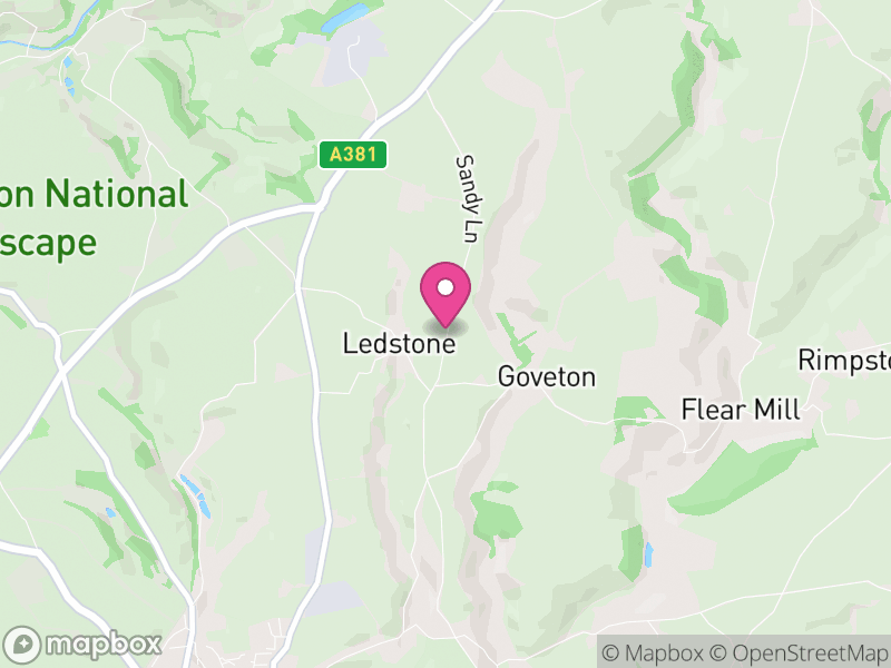 Map of Buckland-Tout-Saints, South Hams