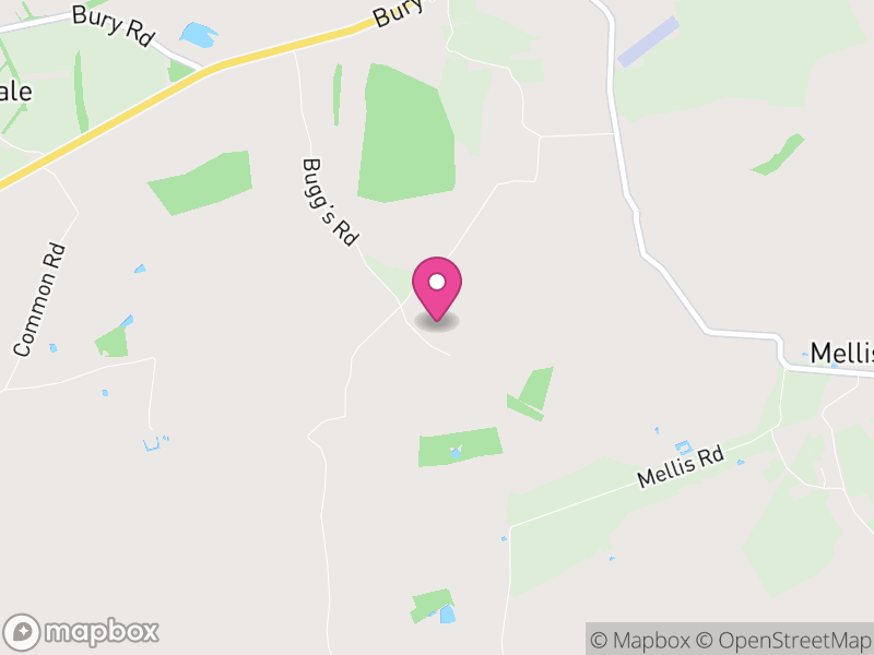 Map of Burgate, Mid Suffolk