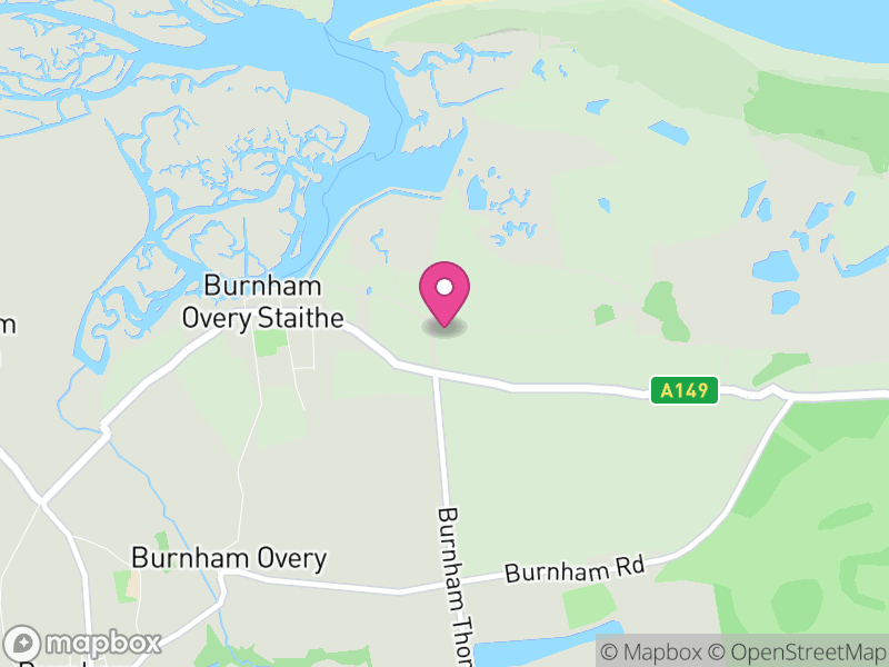 Map of Burnham Overy, King's Lynn and West Norfolk