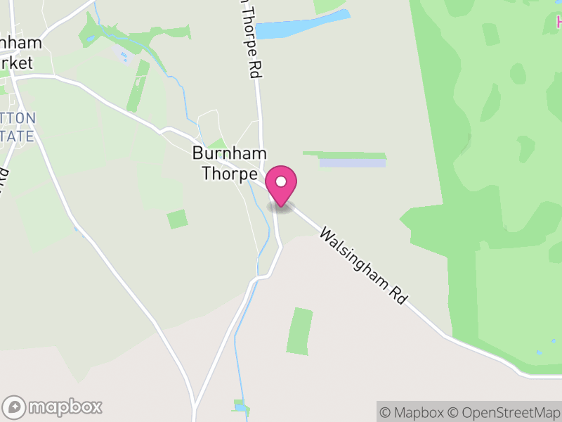 Map of Burnham Thorpe, King's Lynn and West Norfolk