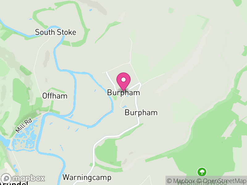 Map of Burpham, Arun