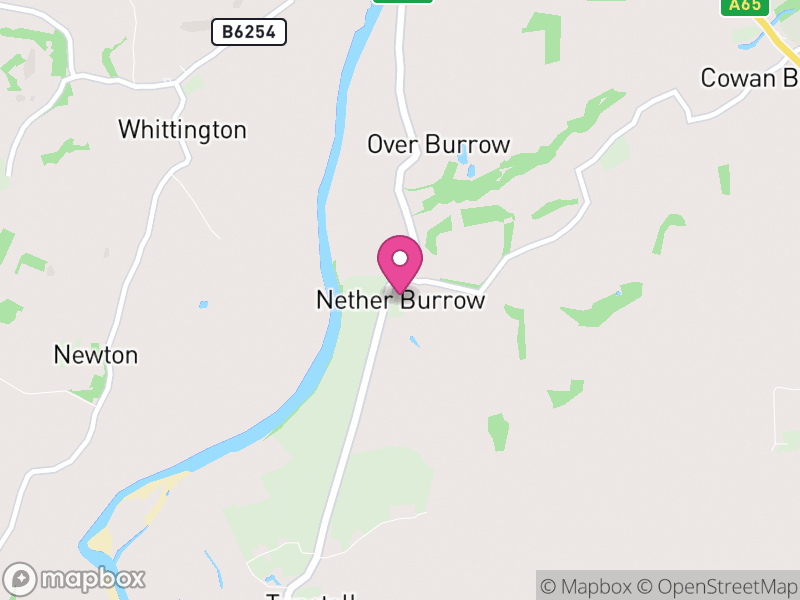 Map of Burrow-with-Burrow, Lancaster