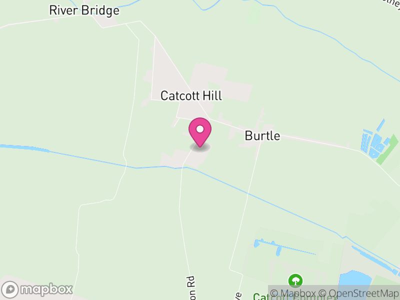 Map of Burtle, Somerset
