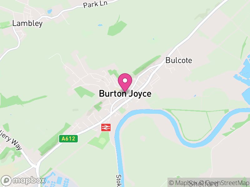 Map of Burton Joyce, Gedling