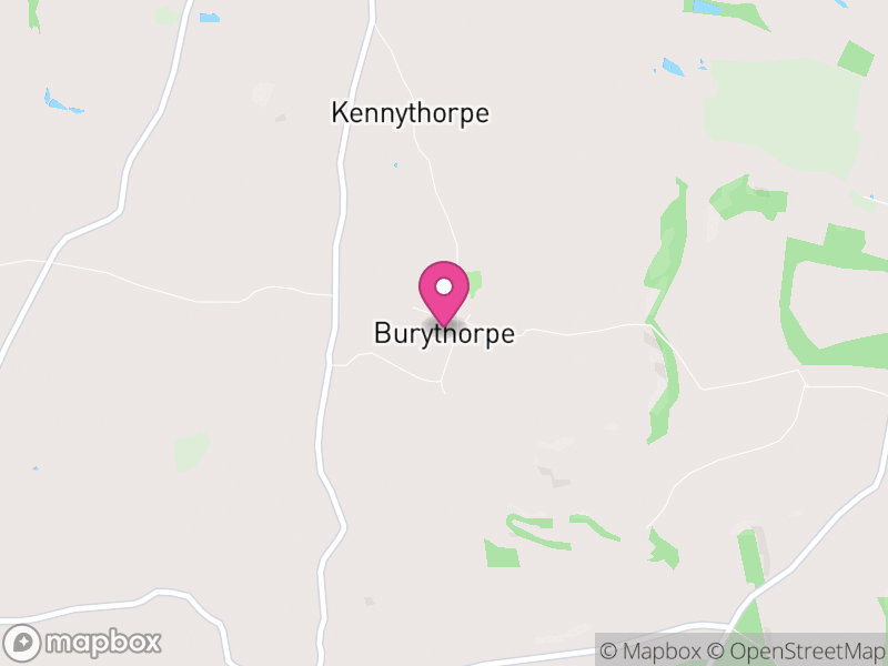 Map of Burythorpe, North Yorkshire