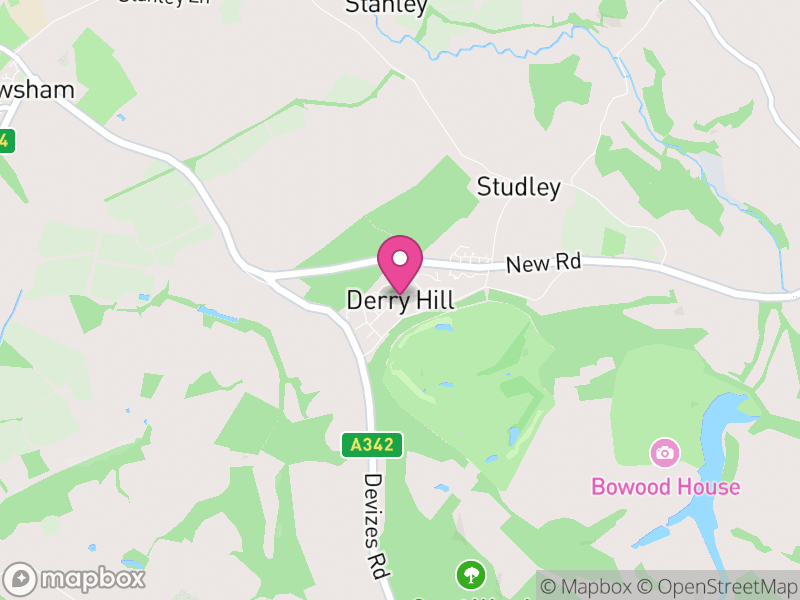 Map of Calne Without, Wiltshire