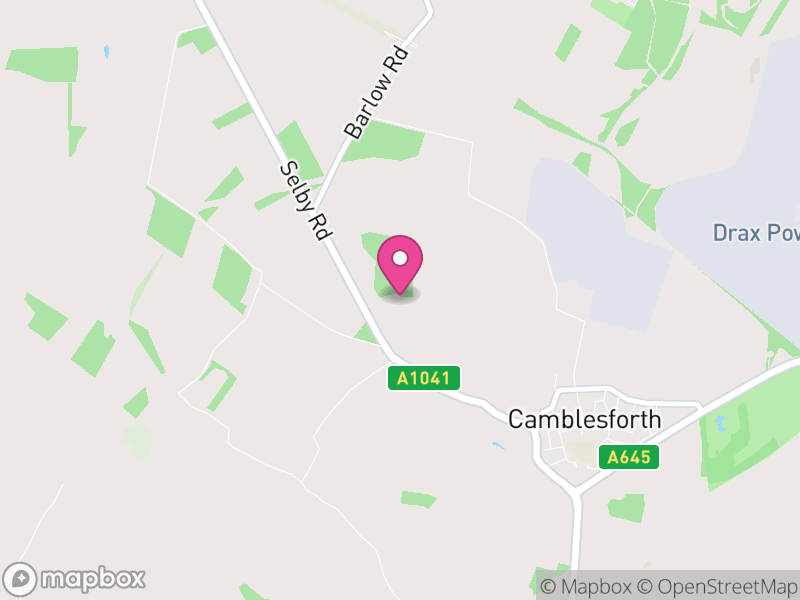 Map of Camblesforth, North Yorkshire