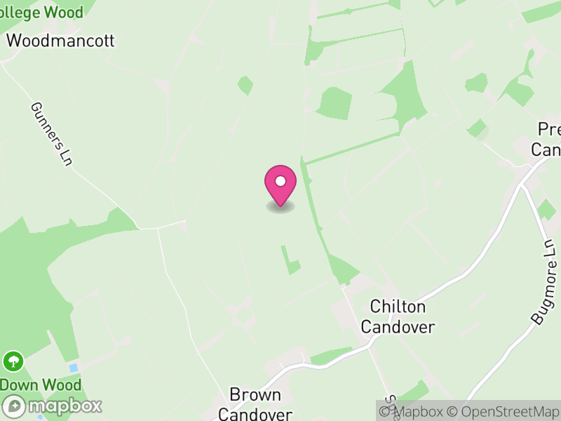 Map of Candovers, Basingstoke and Deane