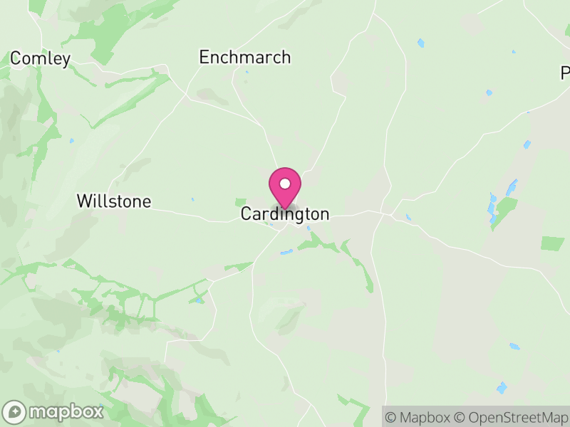 Map of Cardington, England