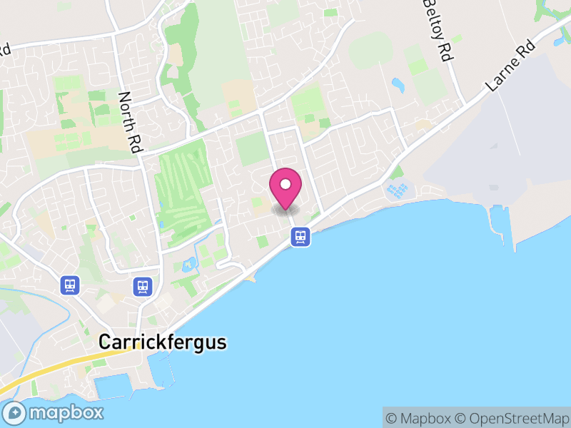 Map of Carrickfergus