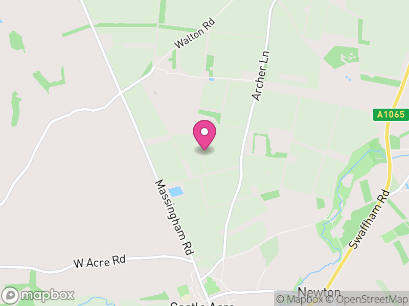 Map of Castle Acre, King's Lynn and West Norfolk