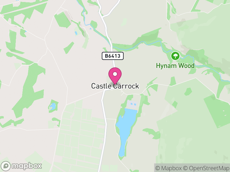 Map of Castle Carrock, Cumberland